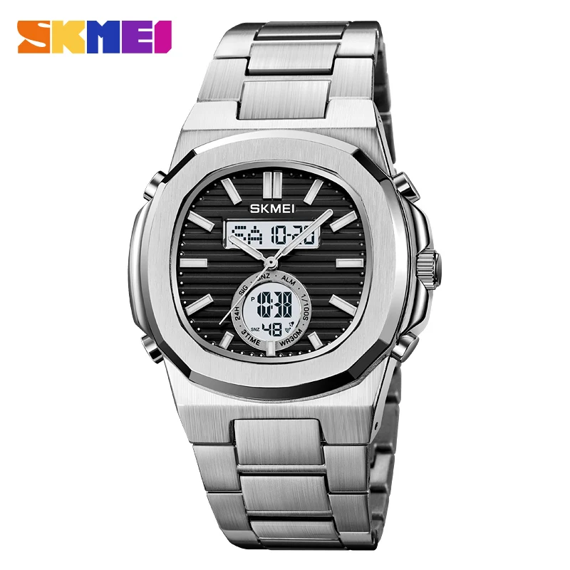 SKMEI 2279 Watches Fashion Casual Business Quartz Watch 3 Time Light Date Waterproof Wristwatch Relogio Masculino Mens Sports
SKMEI 2279 Watches Fashion Casual Business Quartz Watch 3 Time Light Date Waterproof Wristwatch Relogio Masculino Mens Sports