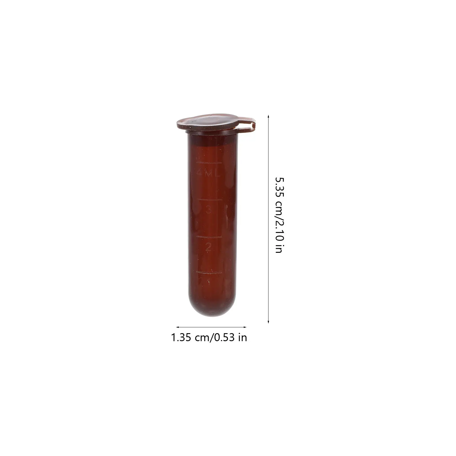 300Pcs Brown 5Ml Centrifuge Tubes Graduated Plastic Laboratory Medical Supplies Round Bottom Test Vials for Sample Storage and
300Pcs Brown 5Ml Centrifuge Tubes Graduated Plastic Laboratory Medical Supplies Round Bottom Test Vials for Sample Storage and