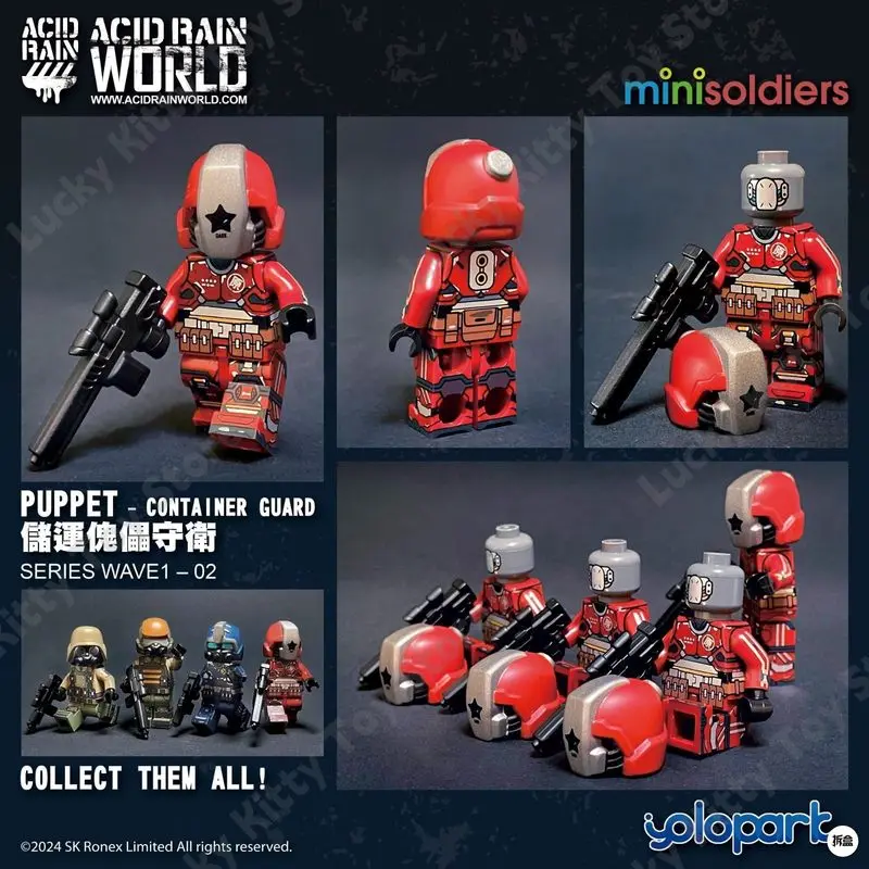YOLOPARK Acid Rain Mini Soldiers ABADDON Trooper Series Wave1-01 Articulated Military Building Block Action Figure Collectible
YOLOPARK Acid Rain Mini Soldiers ABADDON Trooper Series Wave1-01 Articulated Military Building Block Action Figure Collectible