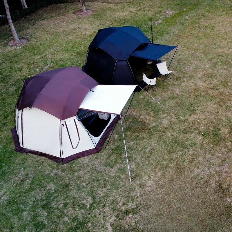 l # Dome Vinyl Thickened Shade Sun Protection Waterproof Windproof Large Space with Chimney Mouth Outdoor Camping Ball Tent
l # Dome Vinyl Thickened Shade Sun Protection Waterproof Windproof Large Space with Chimney Mouth Outdoor Camping Ball Tent
