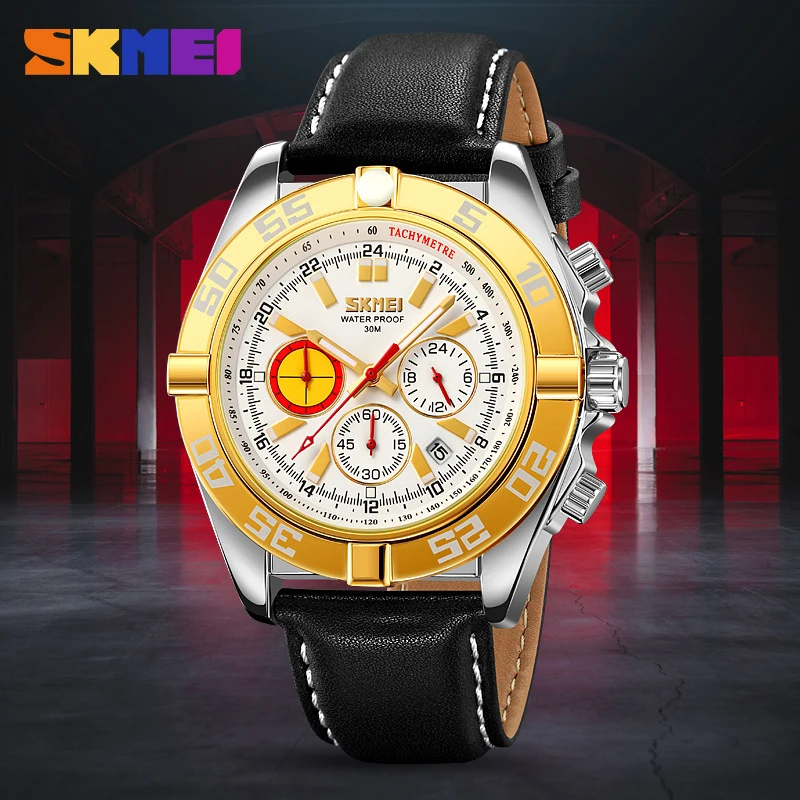 SKMEI Business Watch for Men, Casual Men's Wristwatch, Sports Waterproof Luminous Quartz Watch
SKMEI Business Watch for Men, Casual Men's Wristwatch, Sports Waterproof Luminous Quartz Watch