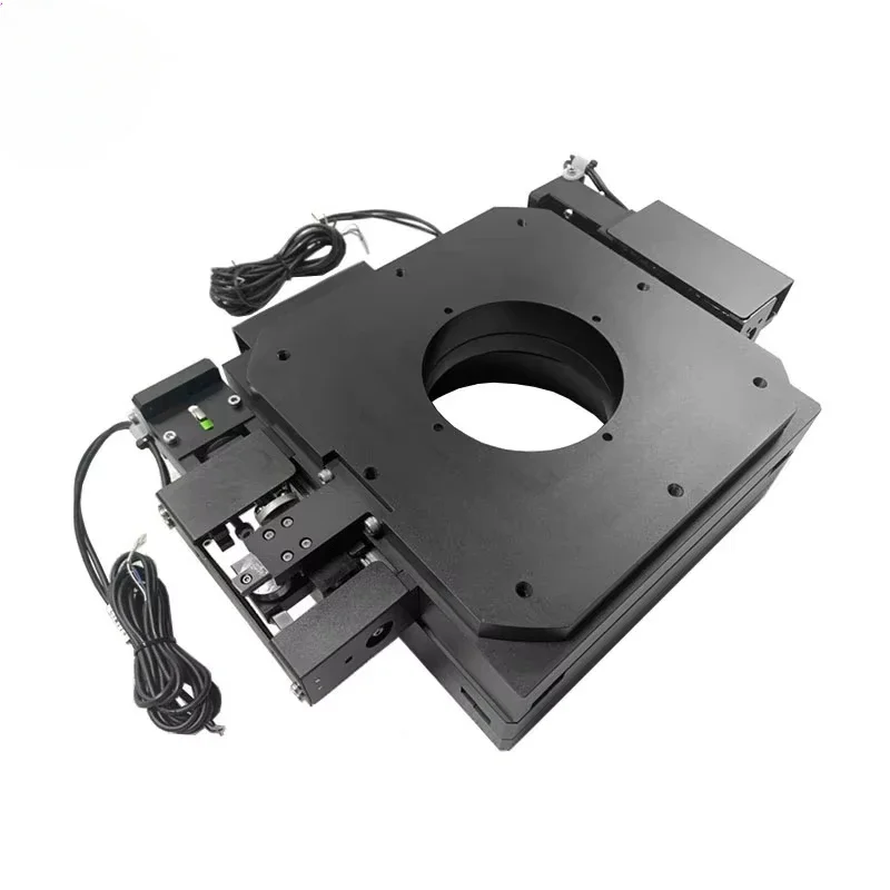 JMU Seriec UVW Platform XYR Axis 100-200mm Size Motorized Translation Alignment Motorized Stage
JMU Seriec UVW Platform XYR Axis 100-200mm Size Motorized Translation Alignment Motorized Stage