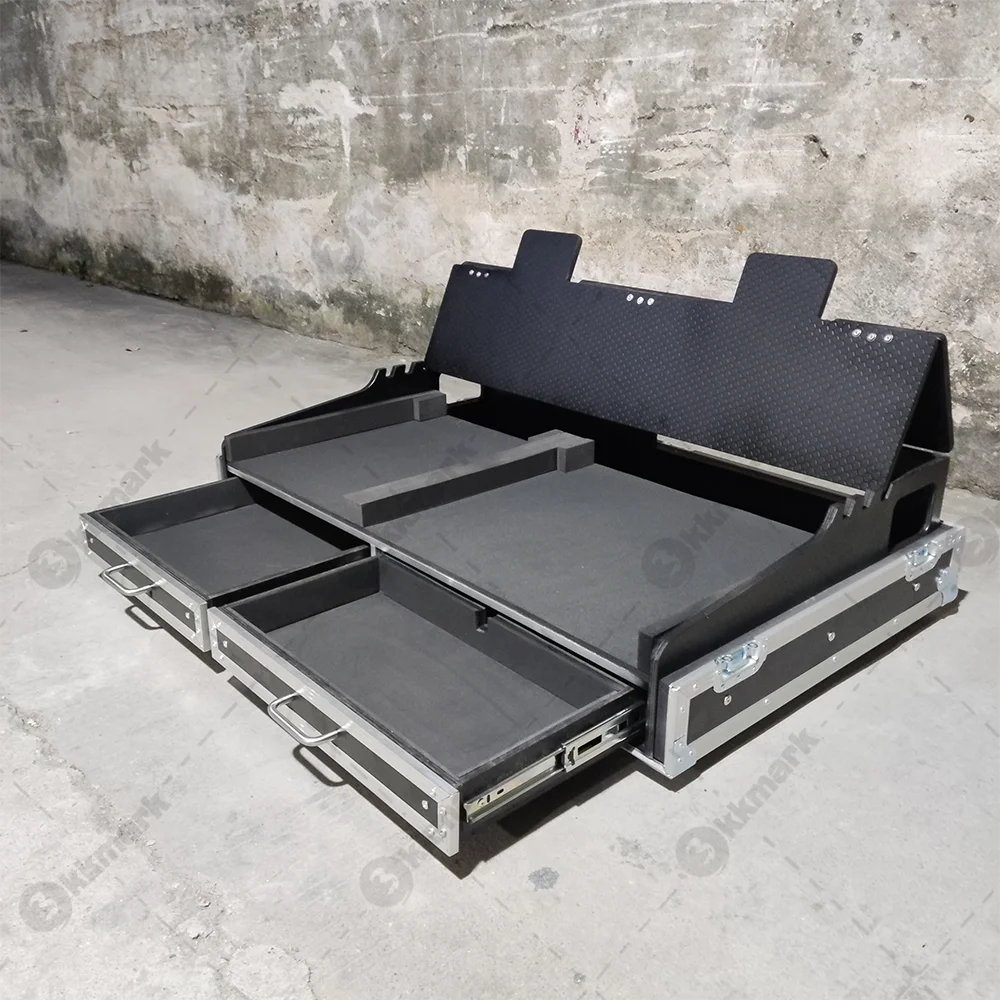 Custom Portable Adjusting Display Bracket Mixer Rack Space Flight case for Grand MA2 OnPC Command & Fader Wings
Custom Portable Adjusting Display Bracket Mixer Rack Space Flight case for Grand MA2 OnPC Command & Fader Wings