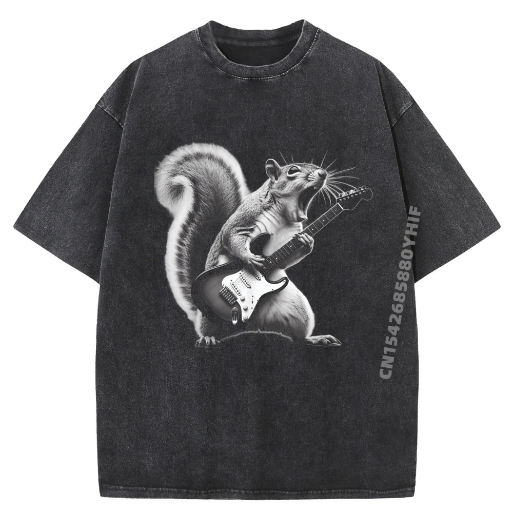 Белка играет на гитаре, рок-топы, футболки, мужская рубашка с рисунком, мужская футболка, потертая одежда в стиле ретро, топы с принтом со скидкой 
Белка играет на гитаре, рок-топы, футболки, мужская рубашка с рисунком, мужская футболка, потертая одежда в стиле ретро, топы с принтом со скидкой