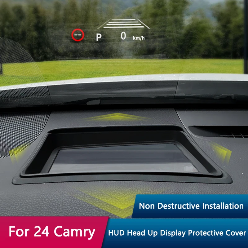 QHCP Car HUD Cover Head Up Display Protective HUD Display Frame Cover Trims Anti-dust For Toyota Camry 2025 Interior Accessories 
QHCP Car HUD Cover Head Up Display Protective HUD Display Frame Cover Trims Anti-dust For Toyota Camry 2025 Interior Accessories