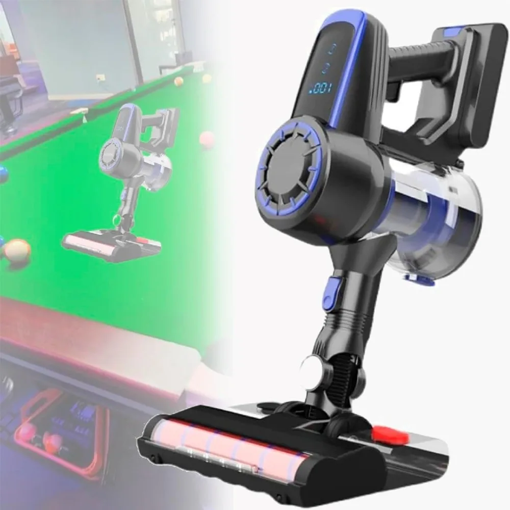 200W Cordless Billiard Table Vacuum Cleaner 20kpa 2 Gears Blue Pool Cloth Cleaner with Brush
200W Cordless Billiard Table Vacuum Cleaner 20kpa 2 Gears Blue Pool Cloth Cleaner with Brush