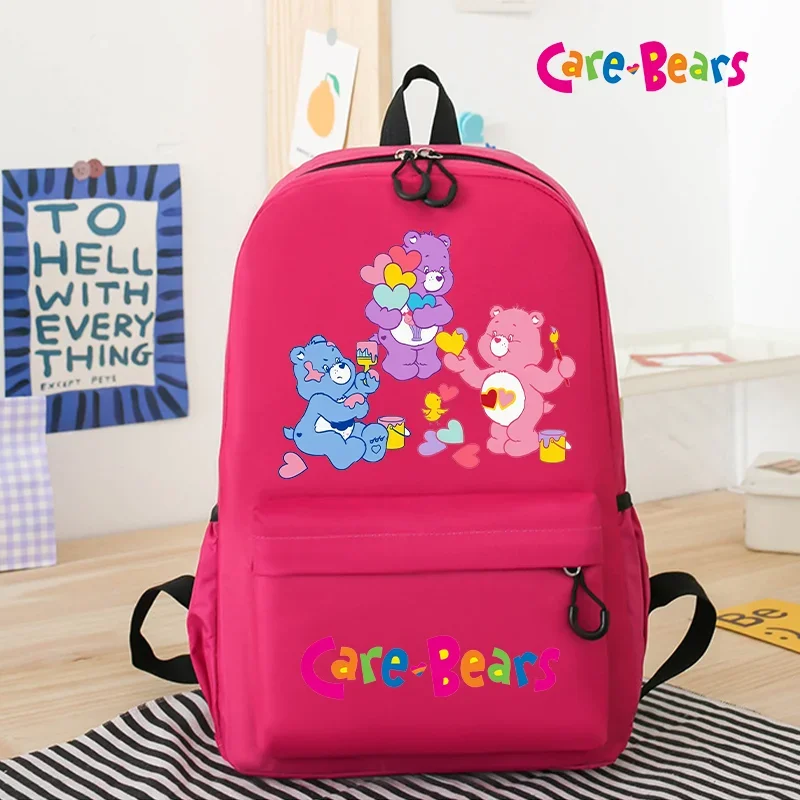 Kawaii Care Bears Women Schoolbag Waterproof Large Capacity Backpack Zipper Solid Color Teens Girl Casual Daypack Student Supply
Kawaii Care Bears Women Schoolbag Waterproof Large Capacity Backpack Zipper Solid Color Teens Girl Casual Daypack Student Supply