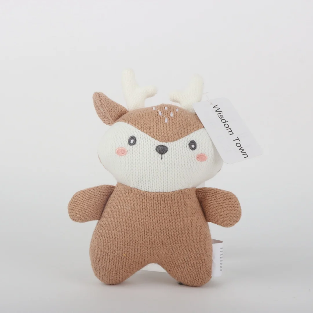 Wisdom Town 20cm/7.8in Deer Plush Toy Stuffed Animal Doll Knitted High Quality Birthday Gift Kids Gifts
Wisdom Town 20cm/7.8in Deer Plush Toy Stuffed Animal Doll Knitted High Quality Birthday Gift Kids Gifts
