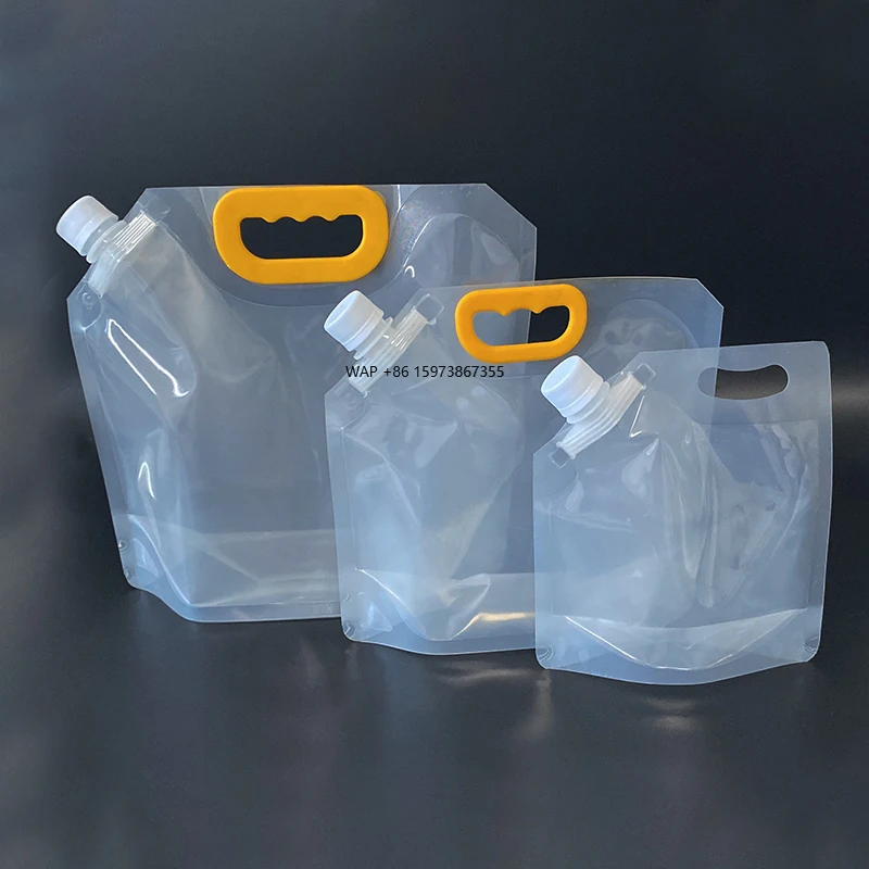 Transparent leak-proof food grade beer/liquid/water packaging vertical spray pocket
Transparent leak-proof food grade beer/liquid/water packaging vertical spray pocket