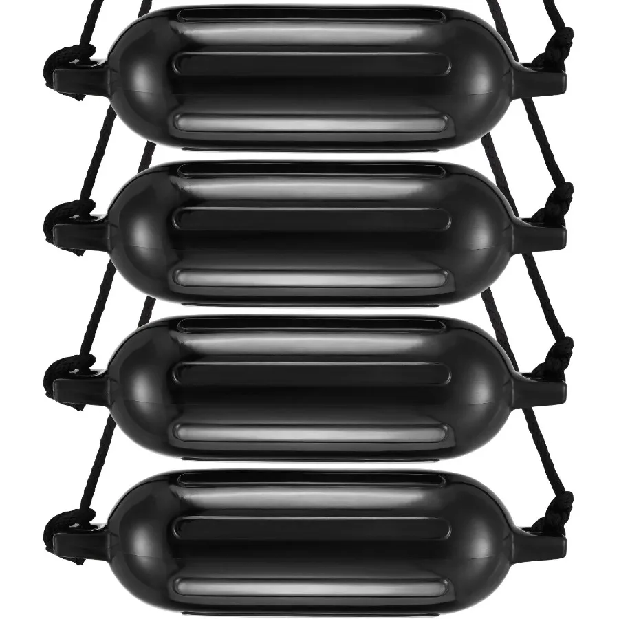 Boat Fenders 5.5" x 20" Boat Bumpers for Docking Inflatable Ribbed Fender with Center Holes Marine Boat Dock Fender Bumper wit
Boat Fenders 5.5" x 20" Boat Bumpers for Docking Inflatable Ribbed Fender with Center Holes Marine Boat Dock Fender Bumper wit