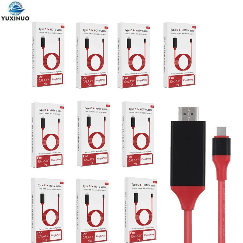 Лот, 10 шт., 2 м, совместимый с типом C к HDMI, адаптер USB 3.1 к HDMI 4K, кабель USB-C для MacBook Samsung Galaxy S9/S8 Huawei
Лот, 10 шт., 2 м, совместимый с типом C к HDMI, адаптер USB 3.1 к HDMI 4K, кабель USB-C для MacBook Samsung Galaxy S9/S8 Huawei