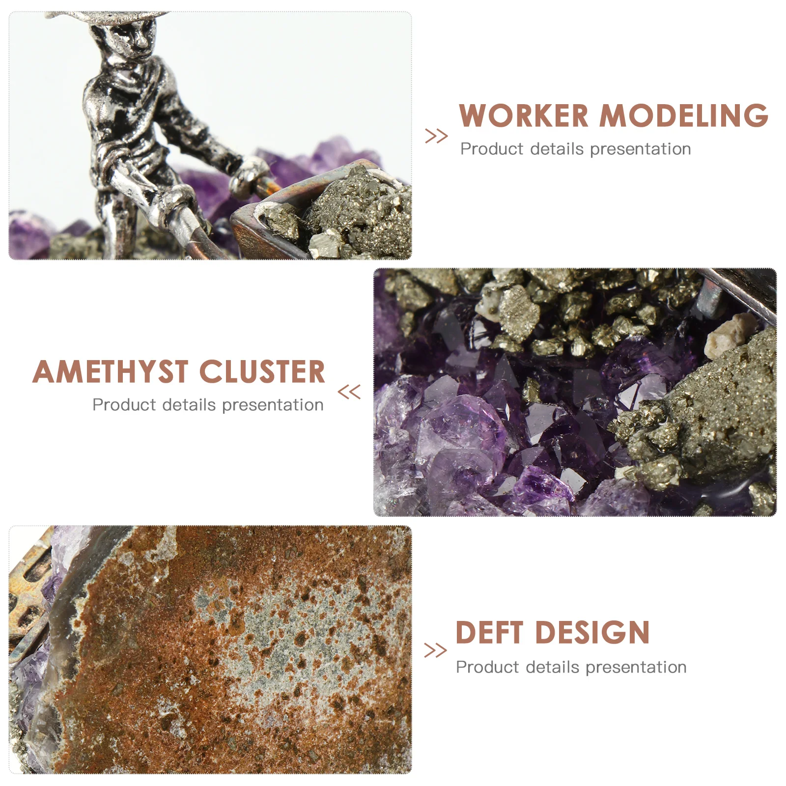 Amethyst Cluster Natural Crystal Statue Figure Desktop Home Office Bedroom Natural Amethyst Cluster Decor Purple
Amethyst Cluster Natural Crystal Statue Figure Desktop Home Office Bedroom Natural Amethyst Cluster Decor Purple