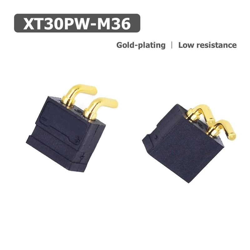 XT30PW-M36 2Pin Plate-type plug XT30PW No auxiliary soldering feet For RC Model Airplane Car drone parts
XT30PW-M36 2Pin Plate-type plug XT30PW No auxiliary soldering feet For RC Model Airplane Car drone parts