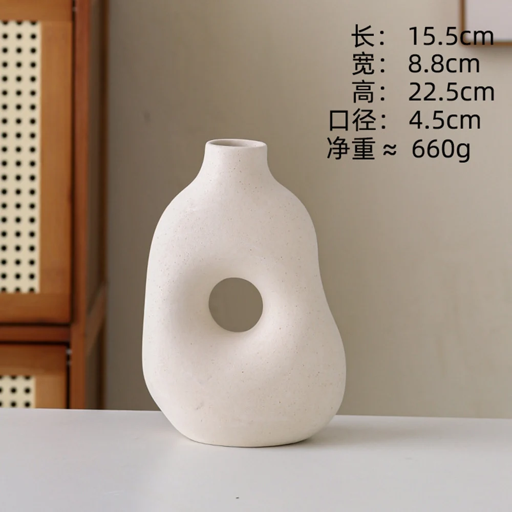 1 Ceramic vase ins advanced sense Nordic creative white vase living table decoration Creative Abstract Desk Nordic Minimalist
1 Ceramic vase ins advanced sense Nordic creative white vase living table decoration Creative Abstract Desk Nordic Minimalist