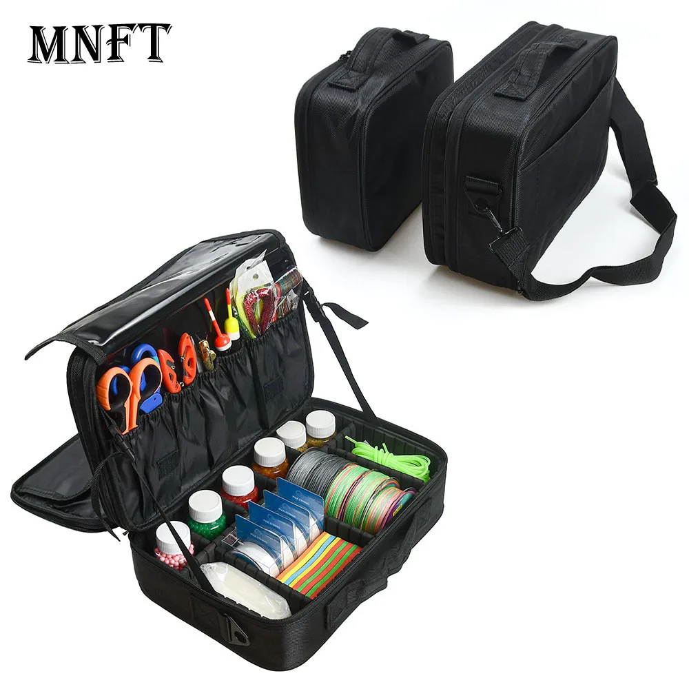 Чехол для рыболовных принадлежностей, водонепроницаемая сумка-органайзер для рыболовных приманок, портативная сумка для хранения рыболовных инструментов с регулируемыми перегородками
Чехол для рыболовных принадлежностей, водонепроницаемая сумка-органайзер для рыболовных приманок, портативная сумка для хранения рыболовных инструментов с регулируемыми перегородками