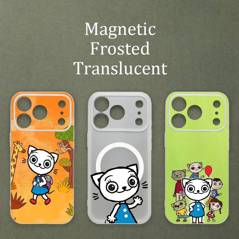 K-Kicia K-Kocia Magnetic Matte Semi Clear Soft Case For MagSafe Shell iPhone 11 15 17 16 12 14 13 Pro Max
K-Kicia K-Kocia Magnetic Matte Semi Clear Soft Case For MagSafe Shell iPhone 11 15 17 16 12 14 13 Pro Max