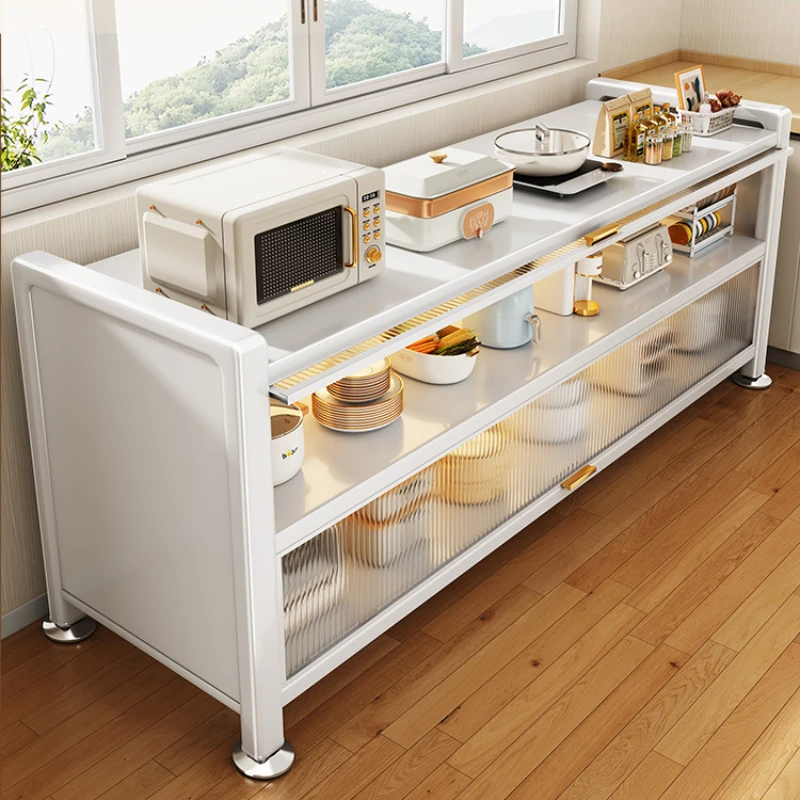 Kitchen storage rack, floor to floor, multi-layer storage cabinet, dustproof microwave oven, bowl, multifunctional
Kitchen storage rack, floor to floor, multi-layer storage cabinet, dustproof microwave oven, bowl, multifunctional