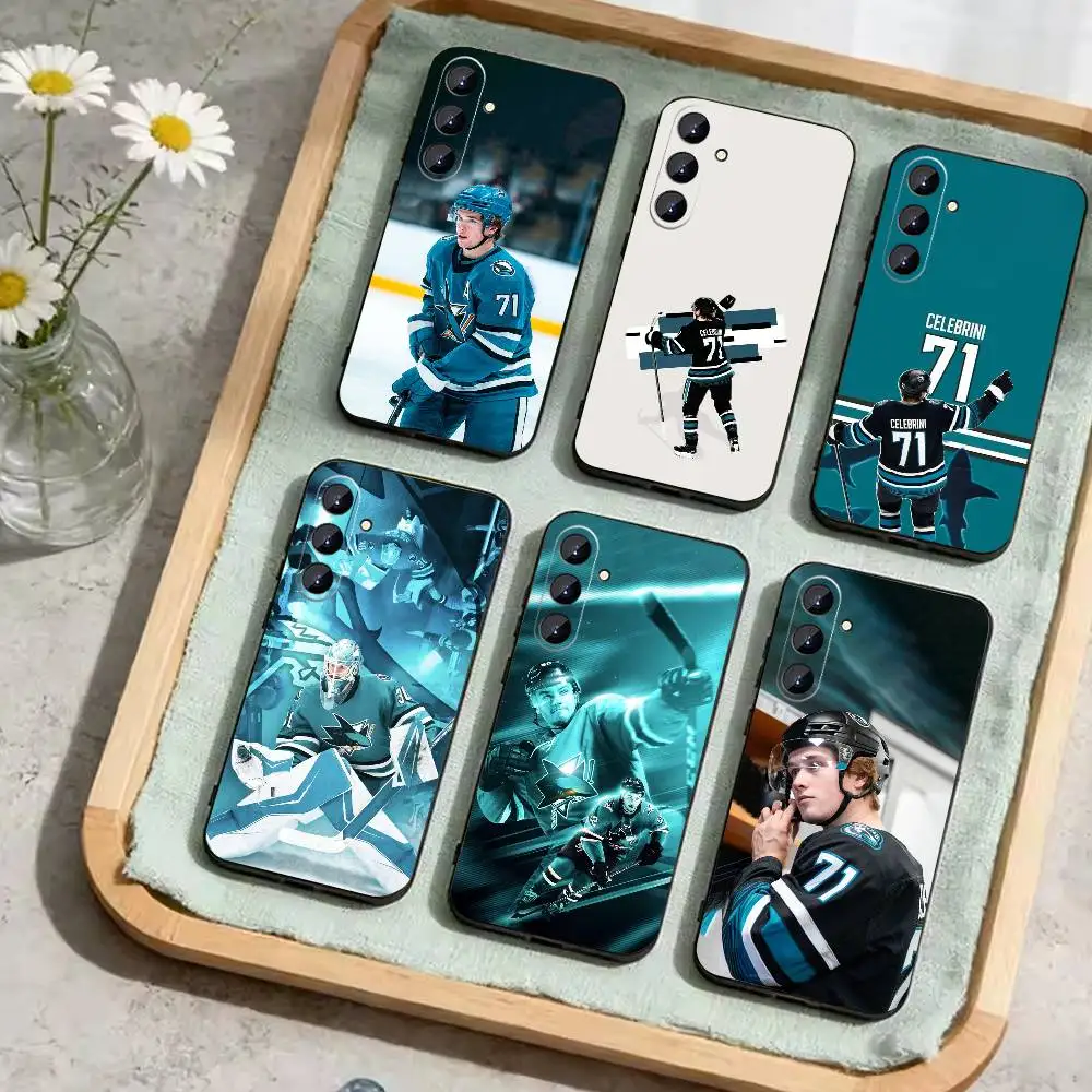 San Jose Sharks Macklin Celebrini Phone Case For Samsung Galaxy A73,A21s,A22,A31,A52,A53,A71,A41Soft Black Shell
San Jose Sharks Macklin Celebrini Phone Case For Samsung Galaxy A73,A21s,A22,A31,A52,A53,A71,A41Soft Black Shell