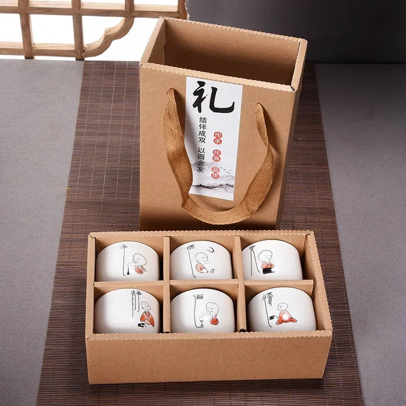6pcs Hand Painted Ceramic cup set China tea set,Kung Fu Tea Cup Set Travel Tea Bowl Chinese Porcelain Teacup Set Creative Gifts
6pcs Hand Painted Ceramic cup set China tea set,Kung Fu Tea Cup Set Travel Tea Bowl Chinese Porcelain Teacup Set Creative Gifts
