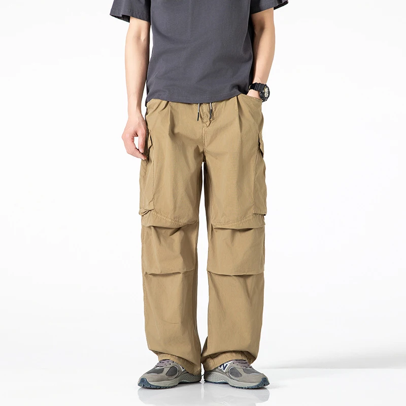 Men's Summer Loose Fit Straight Leg Work Pants Casual American High-End Trendy Trousers
Men's Summer Loose Fit Straight Leg Work Pants Casual American High-End Trendy Trousers