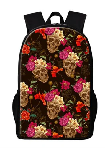 Cool Skull Backpacks for Girls Floral Unique School Bags Casual for Boys Bookbags College Students Multifunctional Backpacks
Cool Skull Backpacks for Girls Floral Unique School Bags Casual for Boys Bookbags College Students Multifunctional Backpacks
