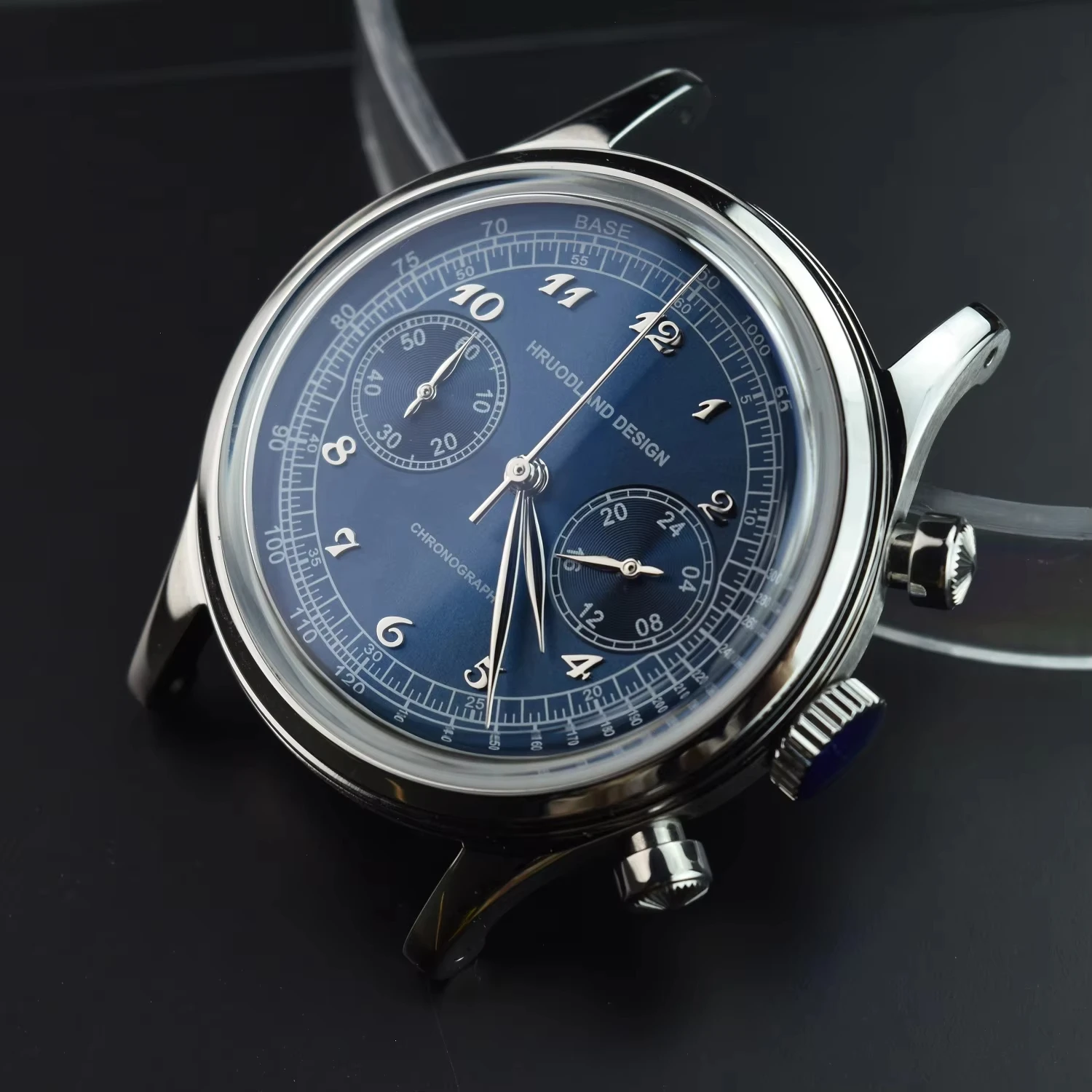 Hruodland Fashion Quartz Chronograph Mens Watches VK64 Sapphire Bubble Glass Leather 316L Stainless Steel Wrist watch for Men
Hruodland Fashion Quartz Chronograph Mens Watches VK64 Sapphire Bubble Glass Leather 316L Stainless Steel Wrist watch for Men