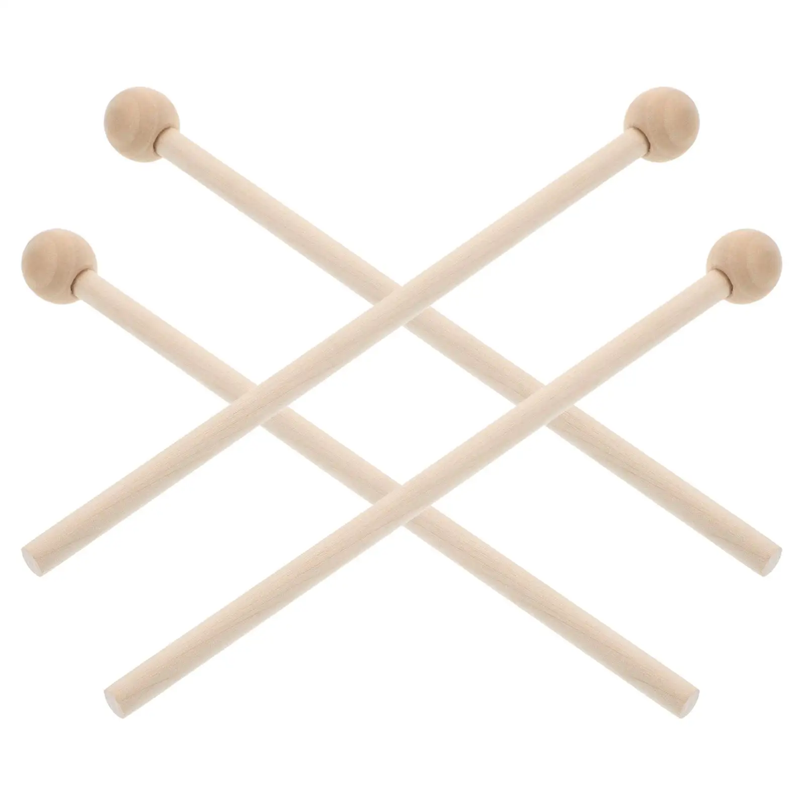 2 Pairs Wooden Drumsticks Durable Percussion Beige Teen Students Accessories Portable Solid Wood Enhanced Sound
2 Pairs Wooden Drumsticks Durable Percussion Beige Teen Students Accessories Portable Solid Wood Enhanced Sound