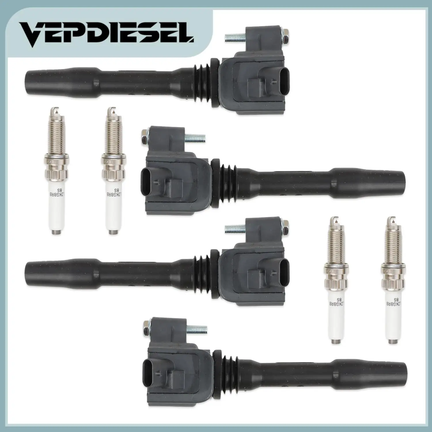 4 Set VEPDIESEL Ignition Coils & Iridium Spark Plugs UF750 94201 For 2014-2019 BMW Mini Cooper Clubman Countryman 230i 430i 330e
4 Set VEPDIESEL Ignition Coils & Iridium Spark Plugs UF750 94201 For 2014-2019 BMW Mini Cooper Clubman Countryman 230i 430i 330e