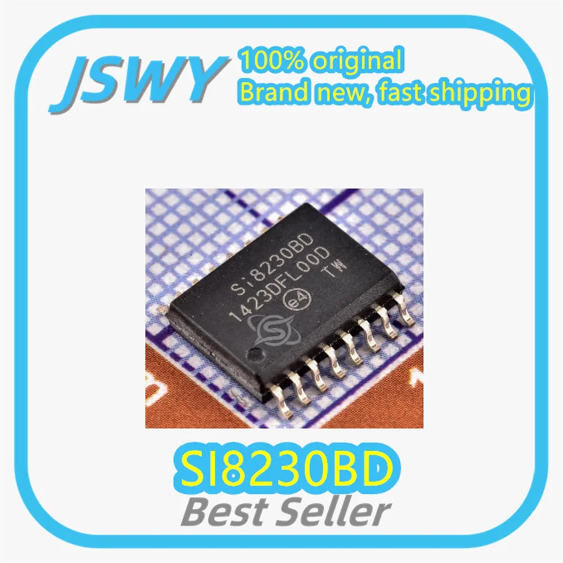 (5/50 pieces) SI8230BD SI8230 SOP-16 driver chip. Brand new. Large inventory. Fast shipping
(5/50 pieces) SI8230BD SI8230 SOP-16 driver chip. Brand new. Large inventory. Fast shipping