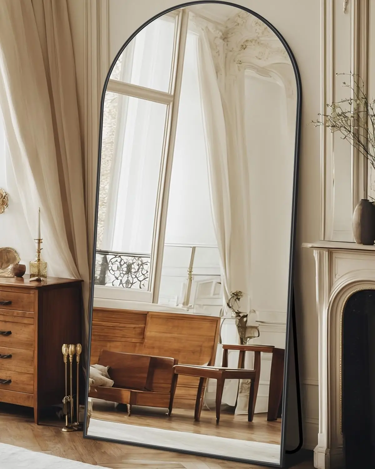 Full Length Mirror, 26"x68" Oversized Floor Mirror,Full Body Mirror with Stand for Bedroom, Living Room, Cloakroom
Full Length Mirror, 26"x68" Oversized Floor Mirror,Full Body Mirror with Stand for Bedroom, Living Room, Cloakroom