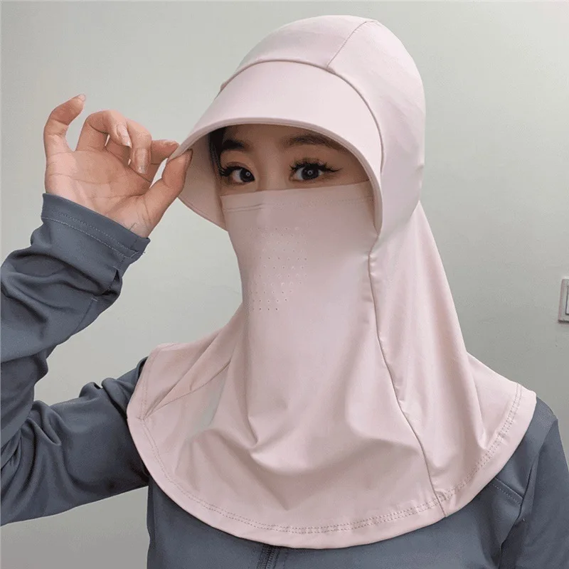 Sunscreen hat women's summer sunshade UV protection large brim mask integrated sun hat car scarf headgear integrated
Sunscreen hat women's summer sunshade UV protection large brim mask integrated sun hat car scarf headgear integrated