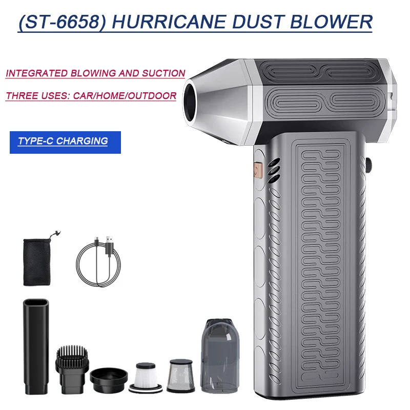 Car Vacuum Cleaner Home Outdoor Triple Use Cordless Dust Collector high-power Blow & Suction All-in-One Convenient tools
Car Vacuum Cleaner Home Outdoor Triple Use Cordless Dust Collector high-power Blow & Suction All-in-One Convenient tools