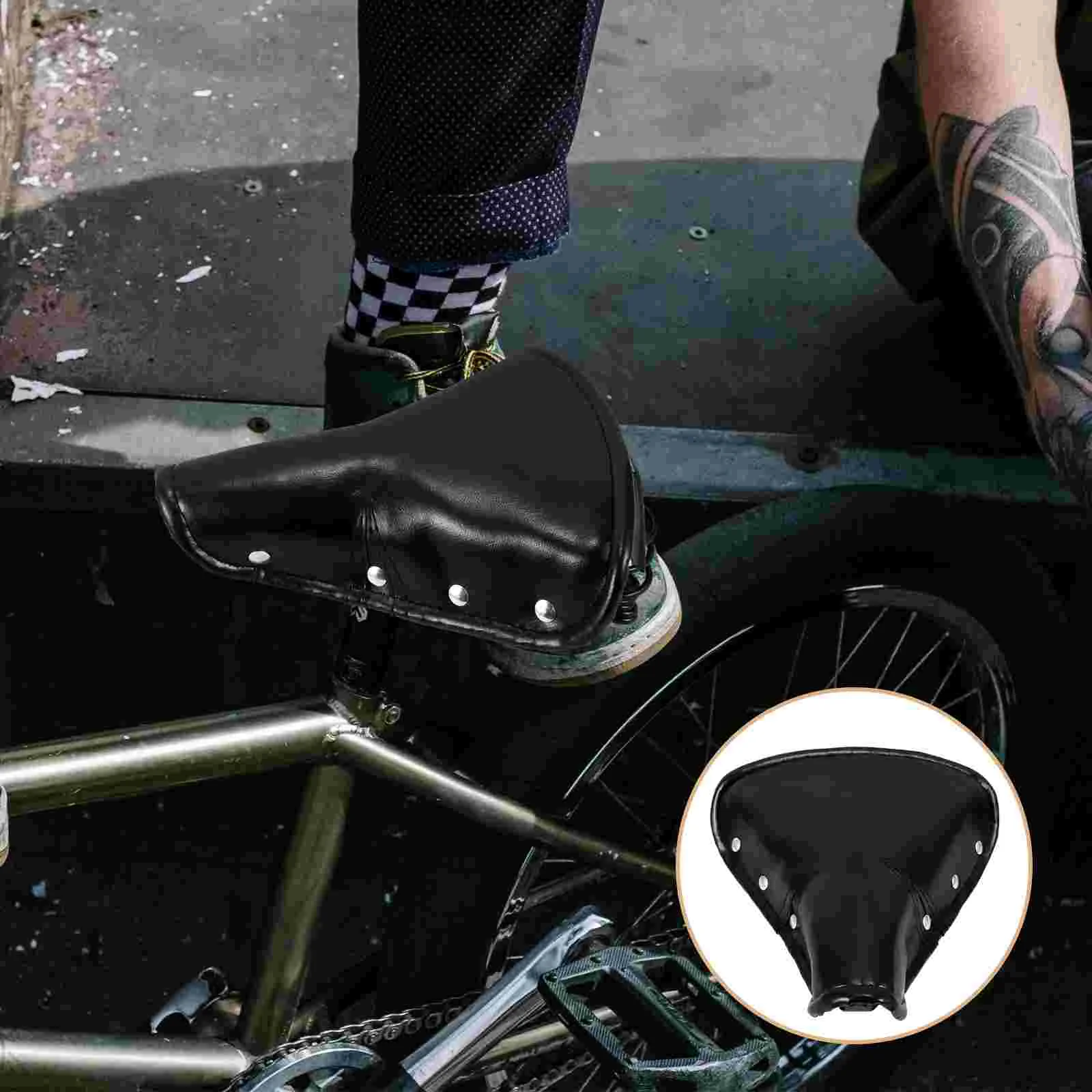 Bicycle Seat Mat Seats Thickened Shelf Motorcycle Accessories Elasticity Durable PU Aluminum Alloy Pad
Bicycle Seat Mat Seats Thickened Shelf Motorcycle Accessories Elasticity Durable PU Aluminum Alloy Pad