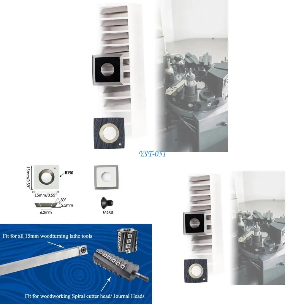 E15A 15 -миллиметровые квадратные лезвия для деревообрабатывающих спиральных спиральных спиралей
E15A 15 -миллиметровые квадратные лезвия для деревообрабатывающих спиральных спиральных спиралей