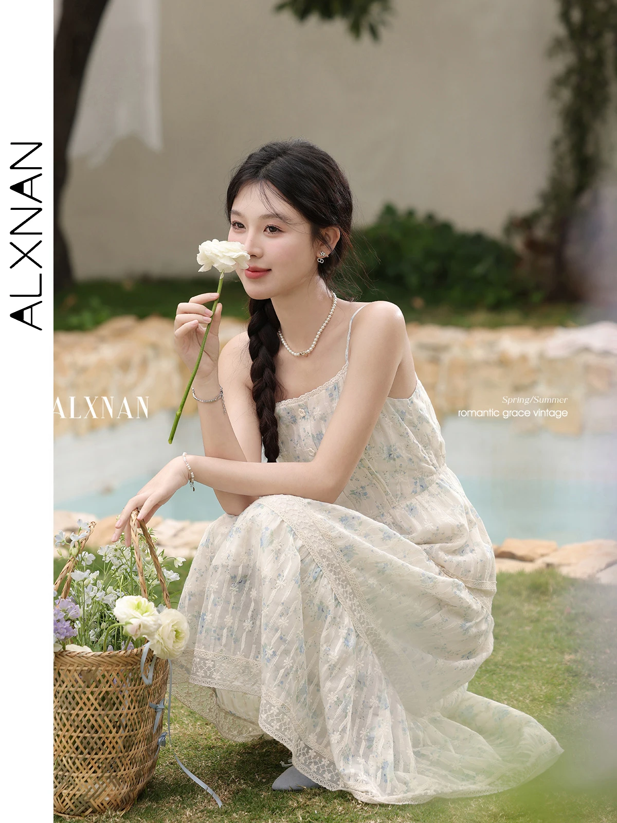 ALXNAN Long Dress for Women Printed A-line Slim Waist Elegant Holiday Dresses 2025 Spring Party Office Sleeveless Dress L53320
ALXNAN Long Dress for Women Printed A-line Slim Waist Elegant Holiday Dresses 2025 Spring Party Office Sleeveless Dress L53320