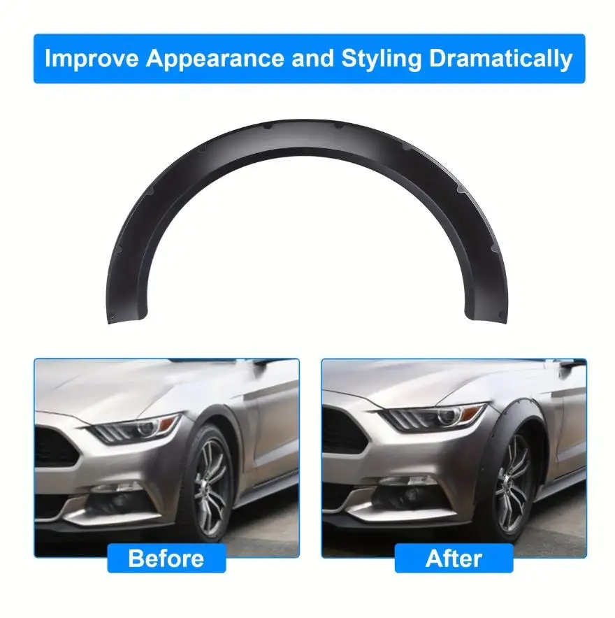 4-Piece Car Modification Universal Wide Body Wheel Arch Sedan SUV Off-Road Vehicle Widened Decorative Wheel Arch Tire Mudguard
4-Piece Car Modification Universal Wide Body Wheel Arch Sedan SUV Off-Road Vehicle Widened Decorative Wheel Arch Tire Mudguard