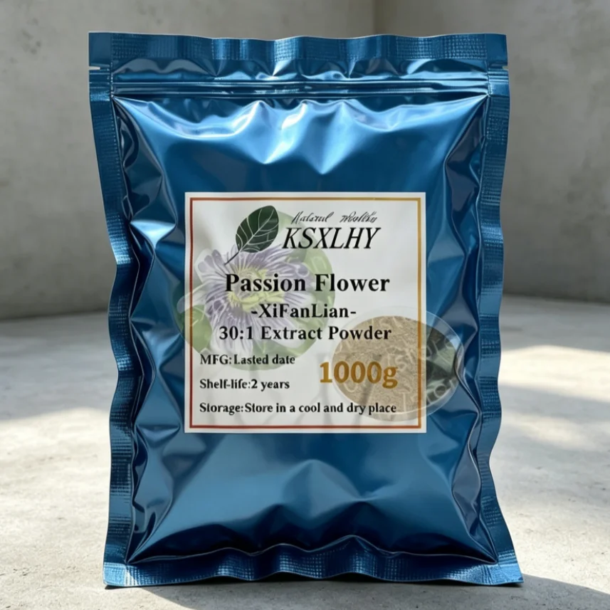 Global Customized Raw Material for 30:1Passion Flower Extract Powder Refillable bags Packaging
Global Customized Raw Material for 30:1Passion Flower Extract Powder Refillable bags Packaging