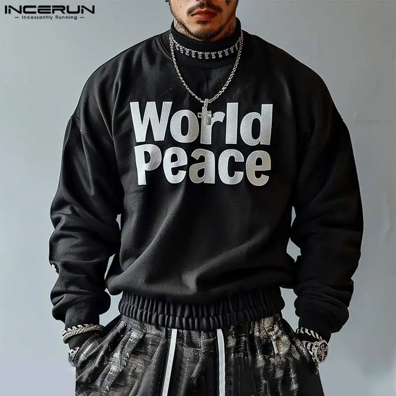 INCERUN Men Hoodies Printing Turtleneck Long Sleeve Autumn Casual Sweatshirts Men Streetwear 2024 Fashion Leisure Male Pullovers
INCERUN Men Hoodies Printing Turtleneck Long Sleeve Autumn Casual Sweatshirts Men Streetwear 2024 Fashion Leisure Male Pullovers