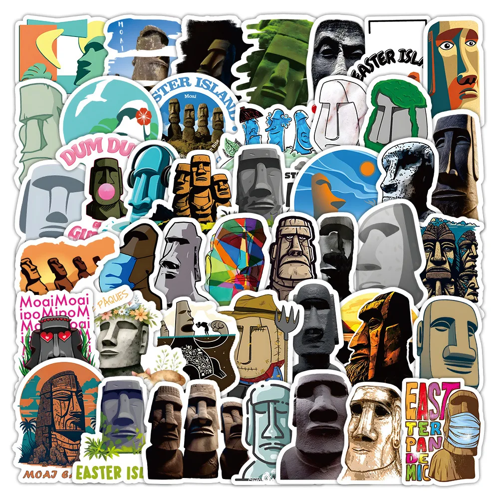 10/60PCS The Easter Island Stone Statues Graffiti Sticker Funny Statuary Cartoon Decal Notebook Phone Guitar Skateboard Kid Toys
10/60PCS The Easter Island Stone Statues Graffiti Sticker Funny Statuary Cartoon Decal Notebook Phone Guitar Skateboard Kid Toys