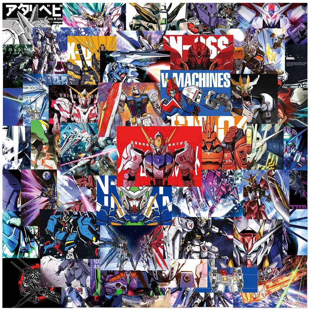 10/30/50pcs Cool GUNDAM Anime Stickers Decals Laptop Skateboard Phone Motorcycle Bike Car Waterproof Sticker Kids Classic Toy
10/30/50pcs Cool GUNDAM Anime Stickers Decals Laptop Skateboard Phone Motorcycle Bike Car Waterproof Sticker Kids Classic Toy