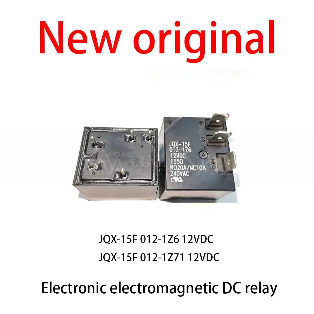 10 Pcs/Lot New original JQX-15F 012-1Z6 12VDC JQX-15F 012-1Z71 12VDC Electronic electromagnetic DC relay
10 Pcs/Lot New original JQX-15F 012-1Z6 12VDC JQX-15F 012-1Z71 12VDC Electronic electromagnetic DC relay