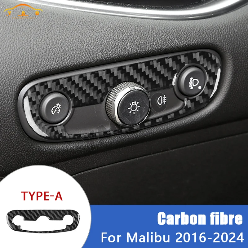 Carbon Fiber For Chevrolet Malibu 2016-2024 Headlight Switch Panel Decorative Cover Sticker Car Interior Accessories
Carbon Fiber For Chevrolet Malibu 2016-2024 Headlight Switch Panel Decorative Cover Sticker Car Interior Accessories