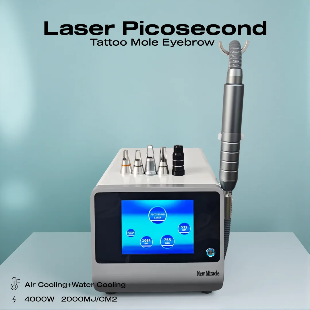 Picosecond Nd: YAG Laser System Tattoo Removal Laser machine with 4 Wavelength,Beauty Tool for Home & Salon Carbon Pulse Laser
Picosecond Nd: YAG Laser System Tattoo Removal Laser machine with 4 Wavelength,Beauty Tool for Home & Salon Carbon Pulse Laser