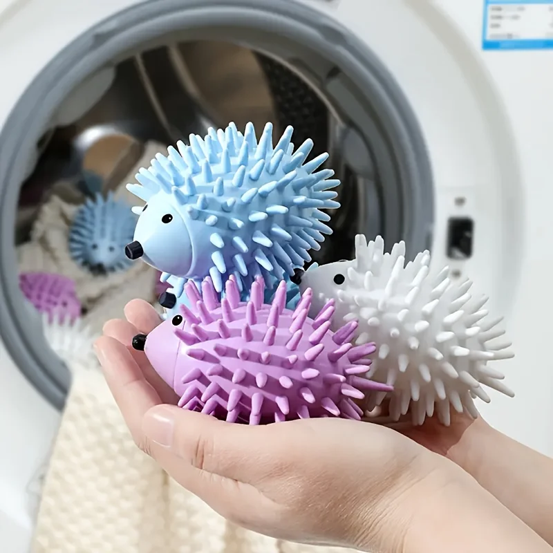 Reusable Hedgehog Laundry Balls - Cute, Tangle-Free, Wrinkle-Resistant Plastic Helpers for Washing Machines And Dryers, Softening And Cleaning Clothes, Laundry Additions, Fun Design, Durable Plastic, Textured Surface, Anti-Tangle, Fabric Softener
Reusable Hedgehog Laundry Balls - Cute, Tangle-Free, Wrinkle-Resistant Plastic Helpers for Washing Machines And Dryers, Softening And Cleaning Clothes, Laundry Additions, Fun Design, Durable Plastic, Textured Surface, Anti-Tangle, Fabric Softener