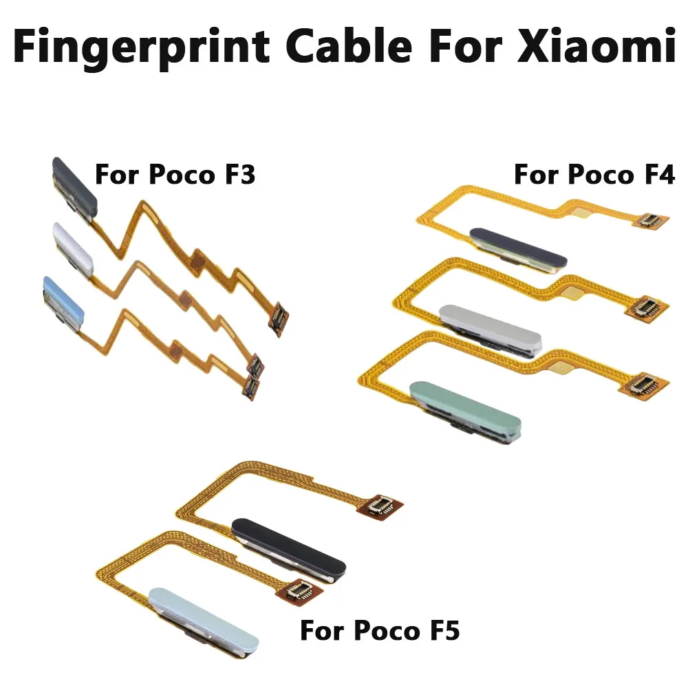 Original Finger Print Scanner Flex Cable Power On OFF For Xiaomi Poco F3 F4 F5 Home Button New Fingerprint Sensor
Original Finger Print Scanner Flex Cable Power On OFF For Xiaomi Poco F3 F4 F5 Home Button New Fingerprint Sensor