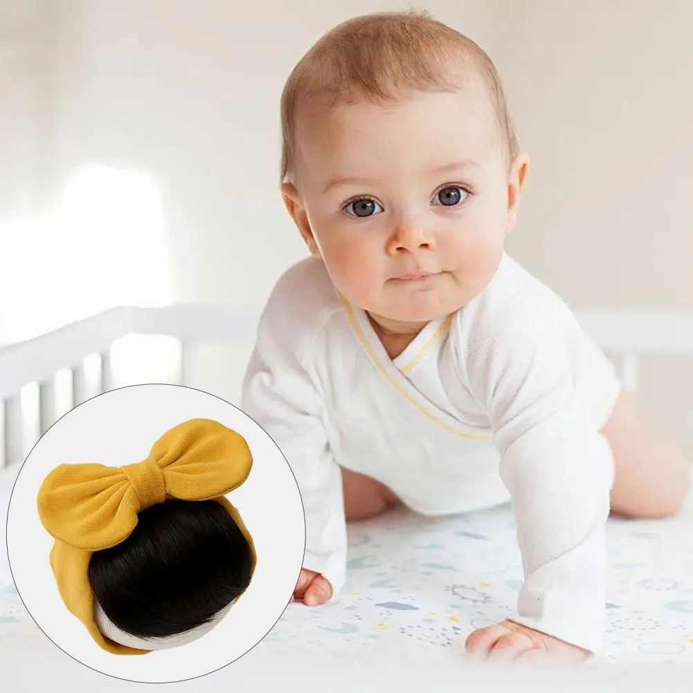 Wig Headband Bow Design Hair Accessory Adorable Baby Bowknot Bangs Headbands Fashionable Hair Accessories for Newborn Girls
Wig Headband Bow Design Hair Accessory Adorable Baby Bowknot Bangs Headbands Fashionable Hair Accessories for Newborn Girls