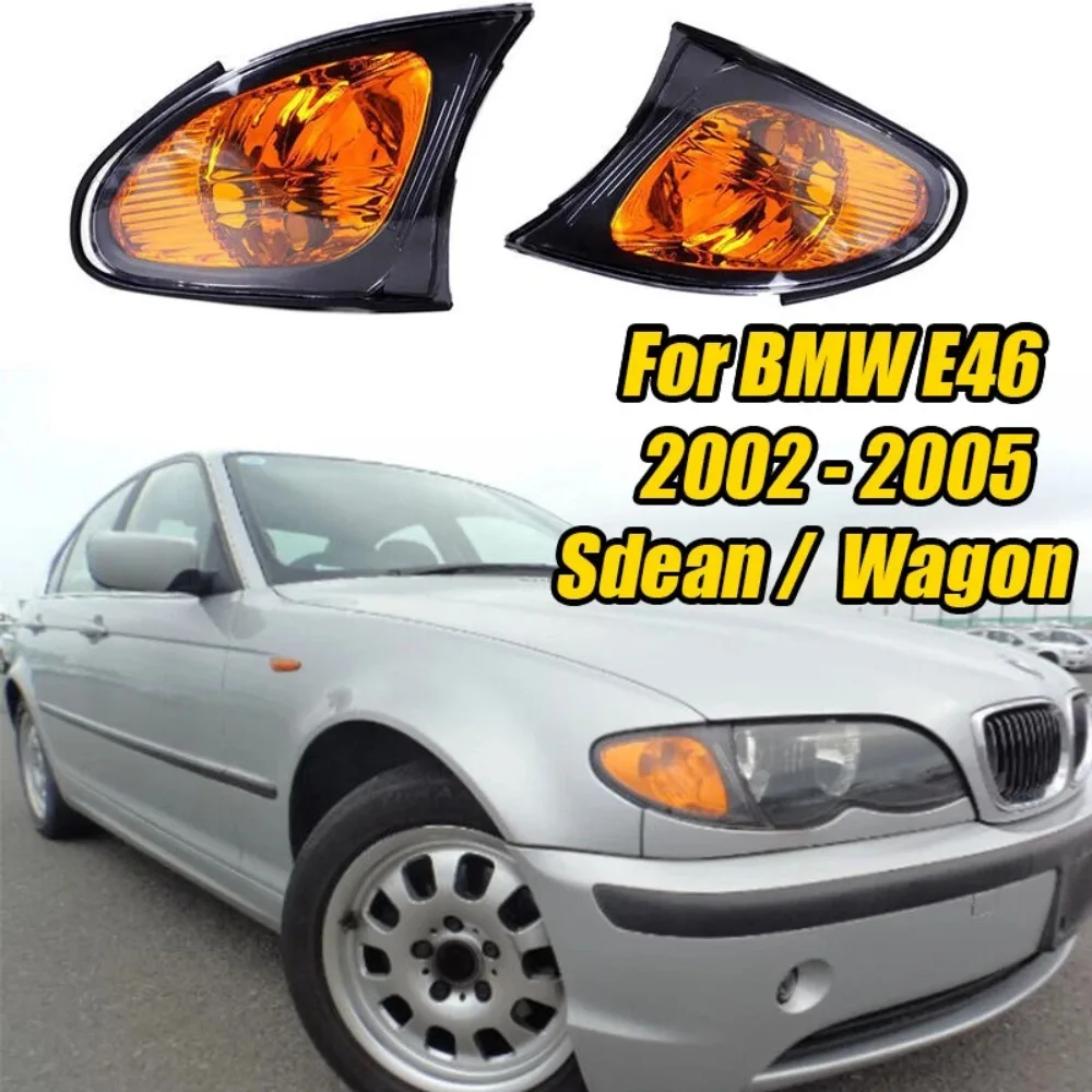 Car Turn Light Corner Marker Parking Light Lamp Trim Front Fog Lamp 2PCS For BMW 3 Series E46 4DR 318i 320i 325i 330i 2002-2005
Car Turn Light Corner Marker Parking Light Lamp Trim Front Fog Lamp 2PCS For BMW 3 Series E46 4DR 318i 320i 325i 330i 2002-2005
