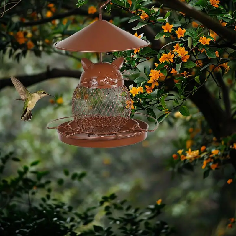 Bird Feeders For Outdoors Squirrel Proof Metal Mesh Bird Feeders For Outdoors Weather-Resistant Finch Feeding Station For
Bird Feeders For Outdoors Squirrel Proof Metal Mesh Bird Feeders For Outdoors Weather-Resistant Finch Feeding Station For