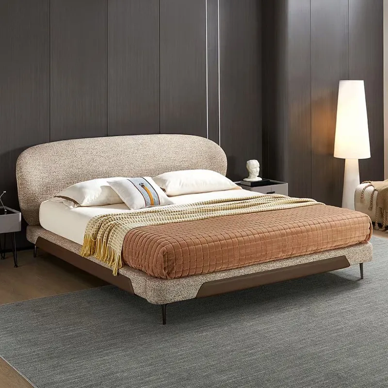 150x200cm Aesthetic Bed 2 People Fashion Headboard Adult King Size Bed 2 People High Hotel Wooden Nordic Bedroom Furniture Sets
150x200cm Aesthetic Bed 2 People Fashion Headboard Adult King Size Bed 2 People High Hotel Wooden Nordic Bedroom Furniture Sets