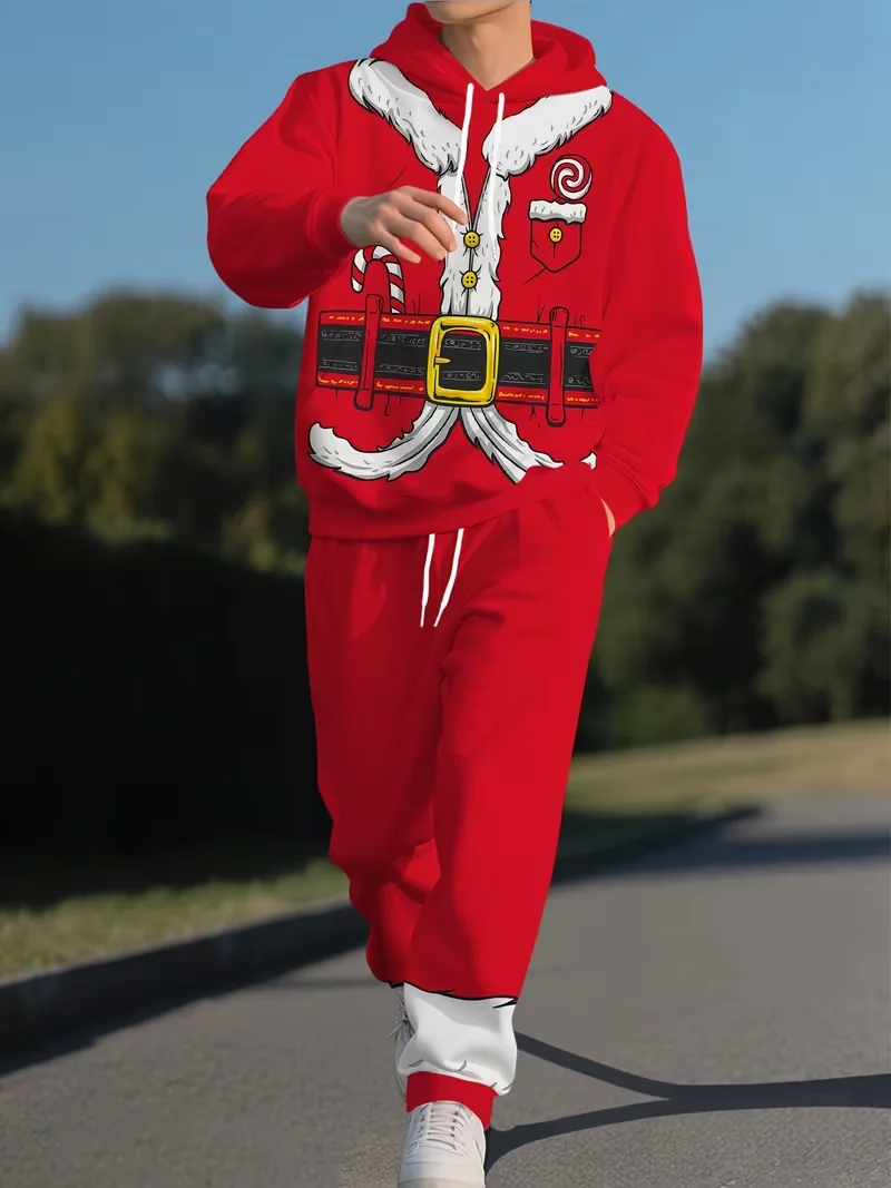 Autumn and Winter Hoodies for Man Tracksuit Men Sets Christmas Men's Hoodie Suit Santa Claus 3D Printed Fun Festive Sets
Autumn and Winter Hoodies for Man Tracksuit Men Sets Christmas Men's Hoodie Suit Santa Claus 3D Printed Fun Festive Sets